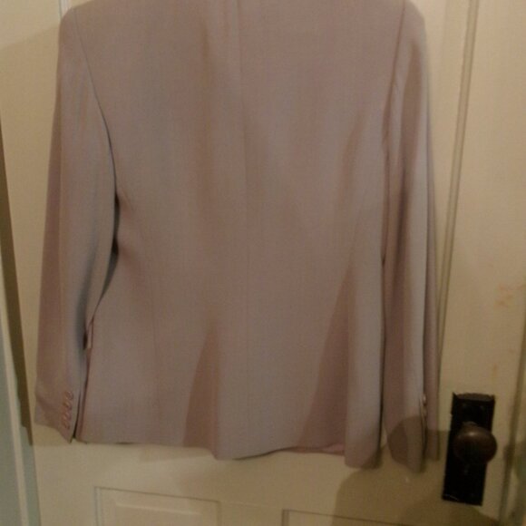 Gray Ladies Oscar Suit Jacket Size 4 - Picture 2 of 4